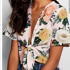 Floral blouse